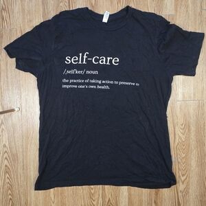 Bella Canvas Self-Care Short Sleeve Top